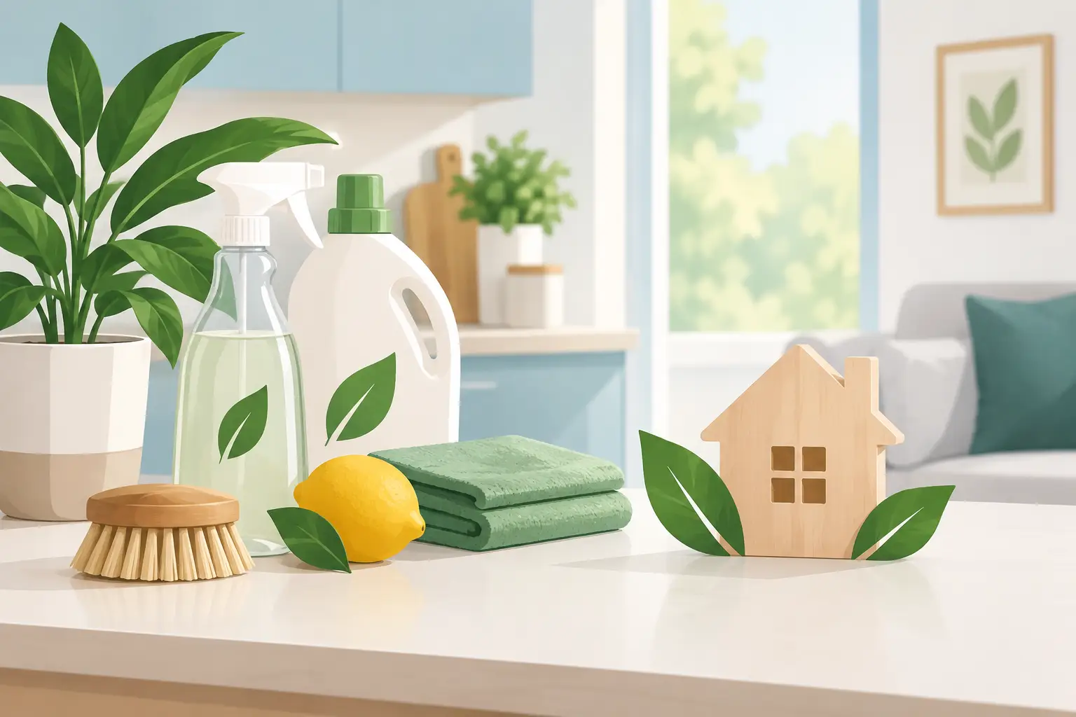 Are Eco Friendly Cleaning Products Safe at Home?