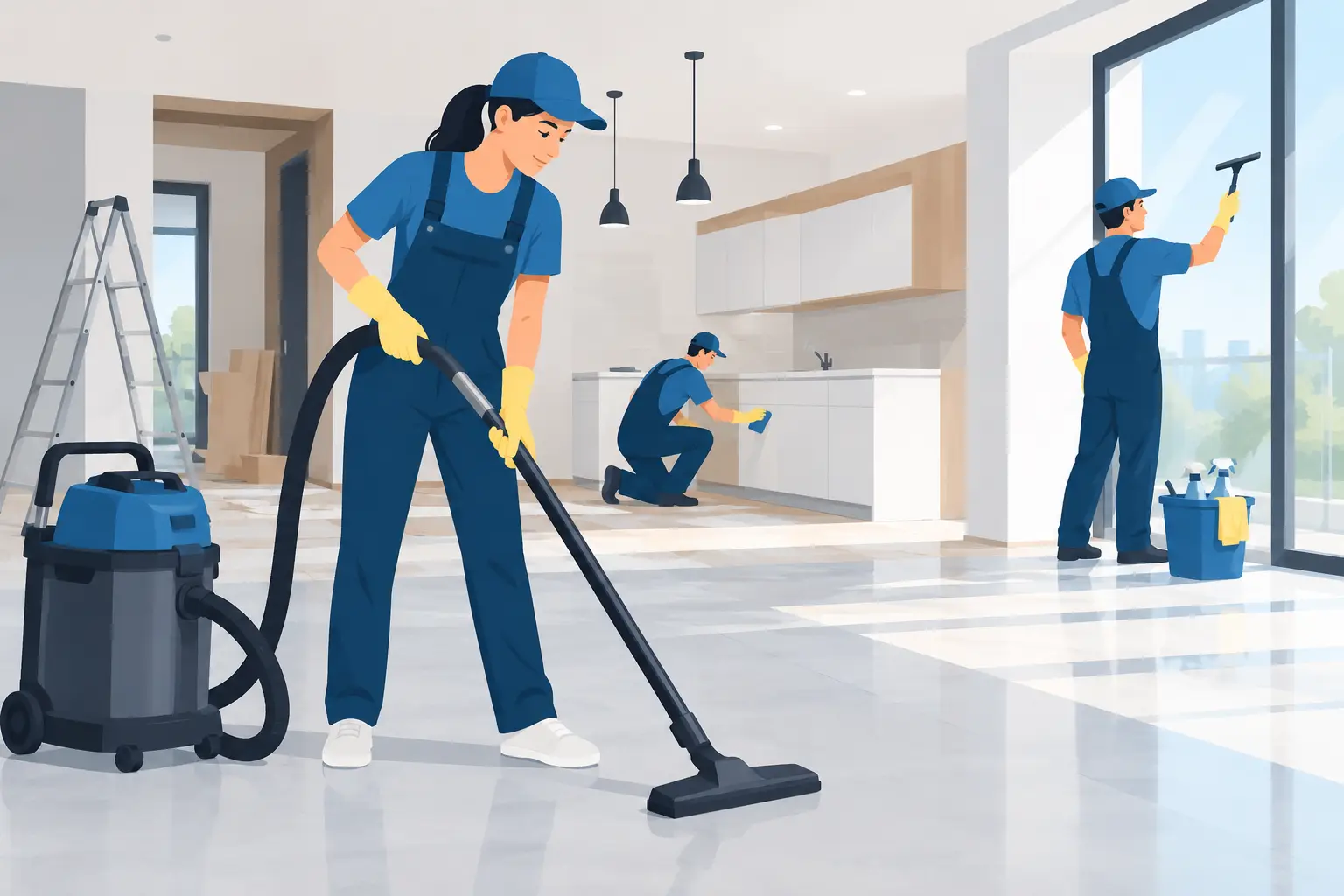 New Home Cleaning After Construction Done Right